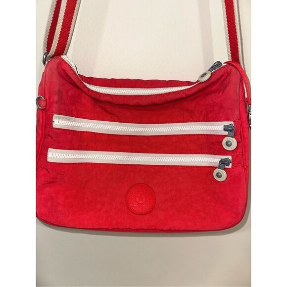 Kipling Red Alvar Crossbody Bag - Picture 2 of 6